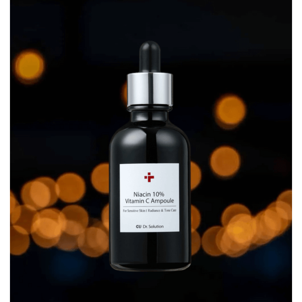 Ампула с ниацинамидом 10% и витамином С – Cuskin Dr. Solution Niacin 10% Vitamin C Ampoule фото 2