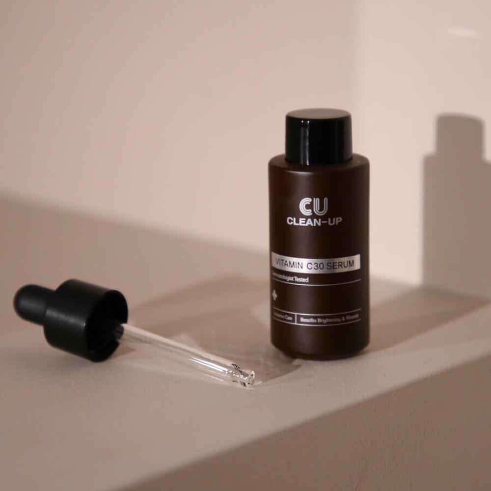 Двухфазная сыворотка с витамином С — Cuskin Clean-Up Vitamin C30 Serum фото 2