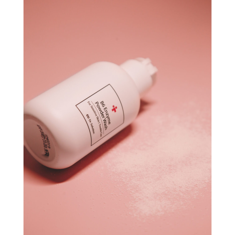 Энзимная пудра с пиридоксином и каламином - Cuskin Dr.Solution B6 Enzyme Powder Wash фото 2