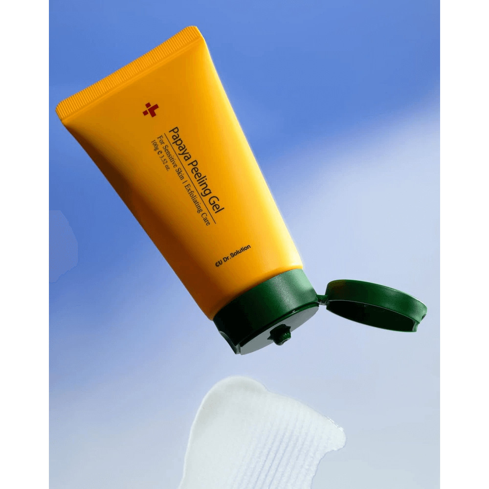 Энзимный пилинг-гель - Cuskin Dr.Solution Papaya Peeling Gel фото 4