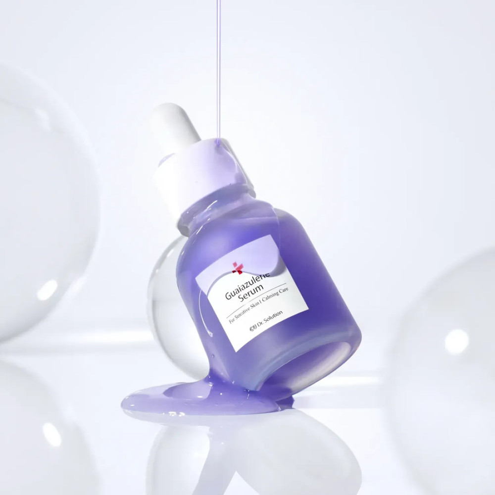 Интенсивная успокаивающая сыворотка — Cuskin Dr. Solution Guaiazulene Serum фото 5
