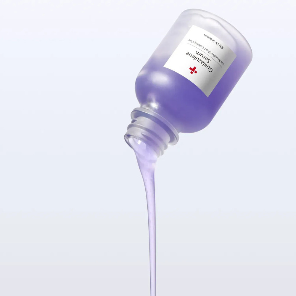 Интенсивная успокаивающая сыворотка — Cuskin Dr. Solution Guaiazulene Serum фото 2