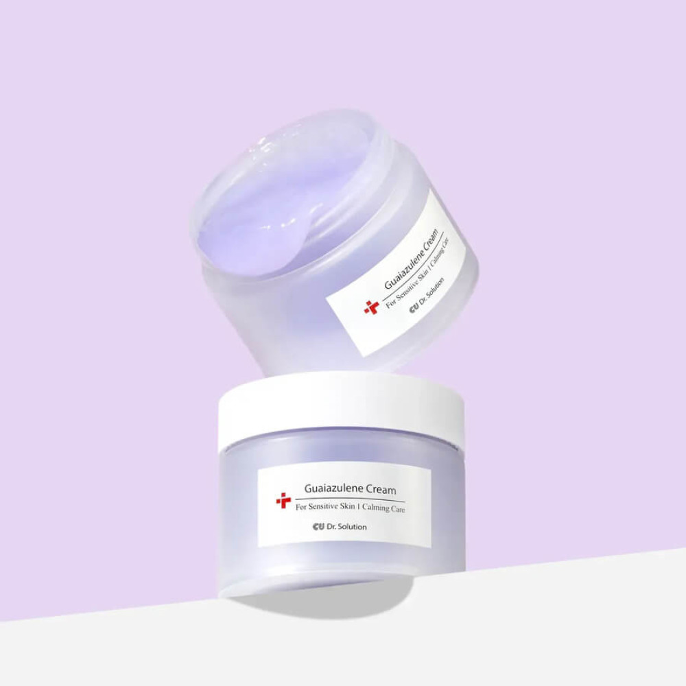 Інтенсивний заспокійливий крем з гвайазуленом - Cuskin Dr. Solution Guaiazulene Cream фото 2