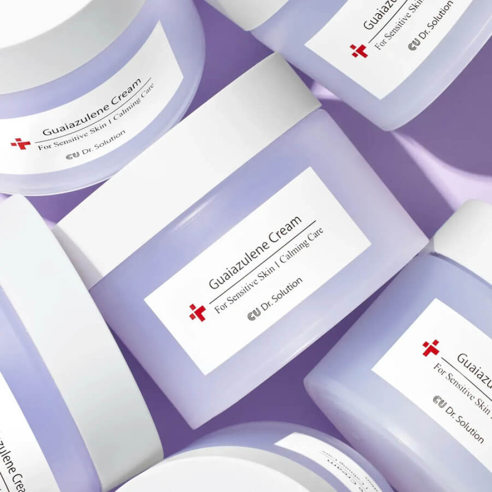 Інтенсивний заспокійливий крем з гвайазуленом - Cuskin Dr. Solution Guaiazulene Cream фото 6