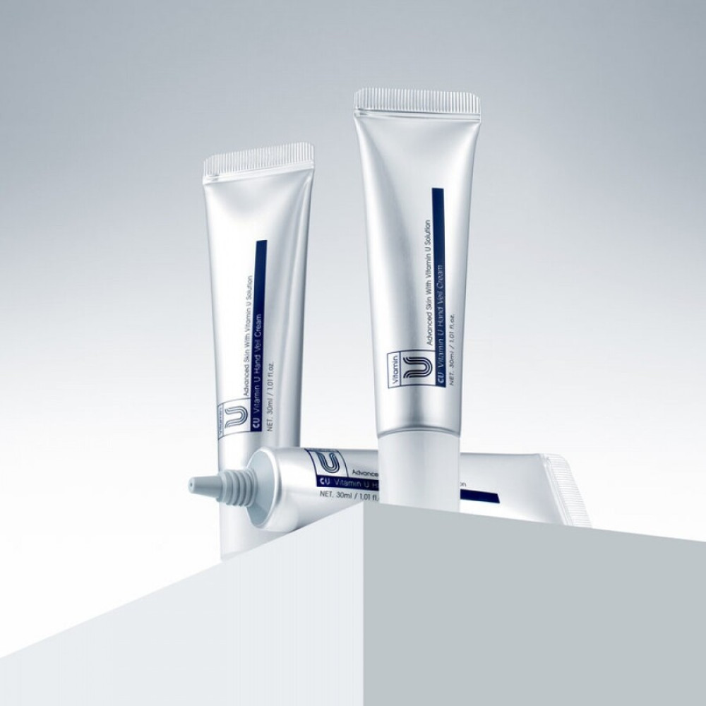 Крем-вуаль для рук з пептидами та волюфіліном - Cuskin Vitamin U Hand Veil Cream фото 2