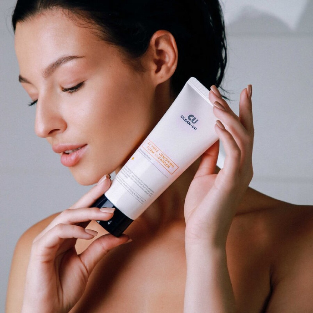 Кремова очищуюча пінка із каламіном та саліциловою кислотою - Cuskin Clean-Up AV Free Vanishing Foam Cleanser фото 3