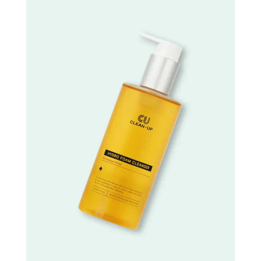 Очищающая увлажняющая пенка для чувствительной кожи - Cuskin Clean-Up Hydro Foam Cleanser фото 2