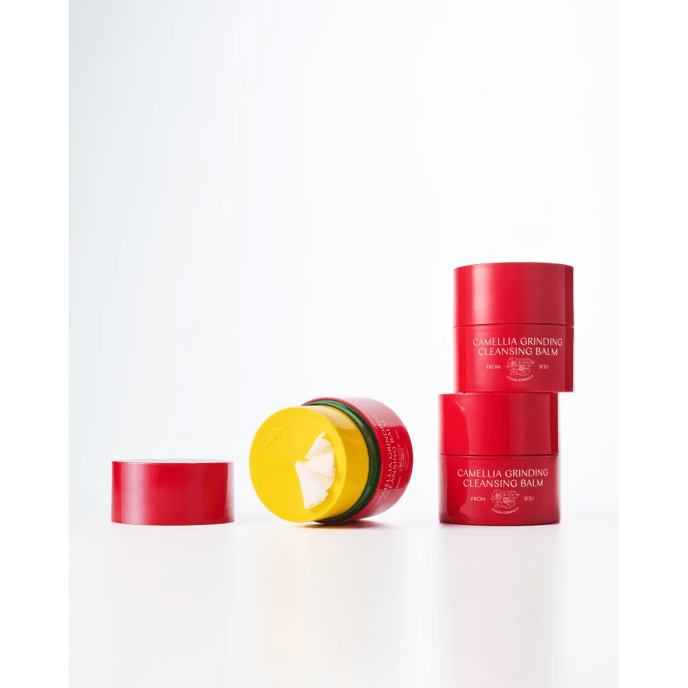 Очищающий гидрофильный бальзам с камелией – Cuskin Dr. Разрешение Camellia Grinding Cleansing Balm фото 2