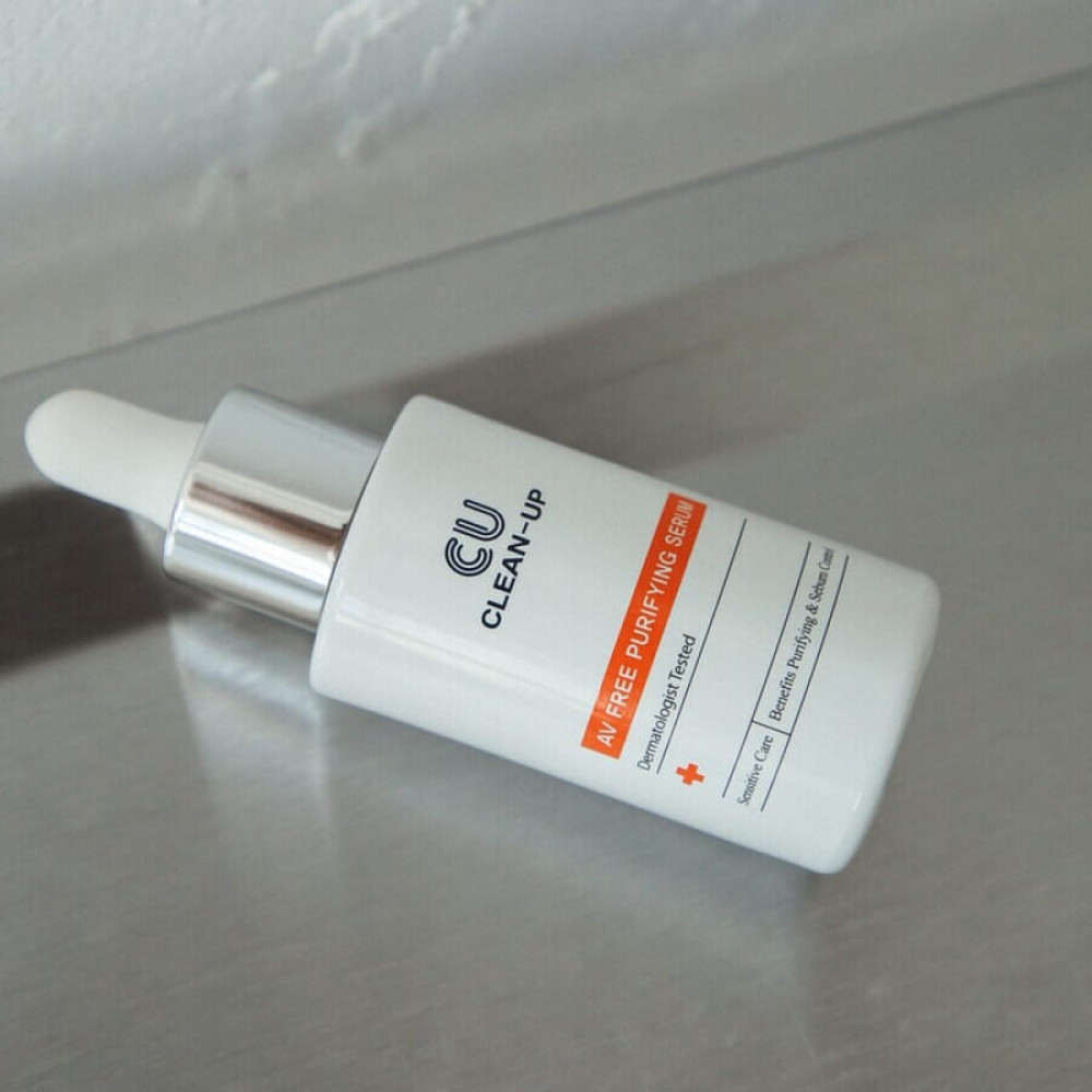 Очищувальна сироватка для проблемної шкіри - Cuskin Clean-Up AV Free Purifying Serum фото 4