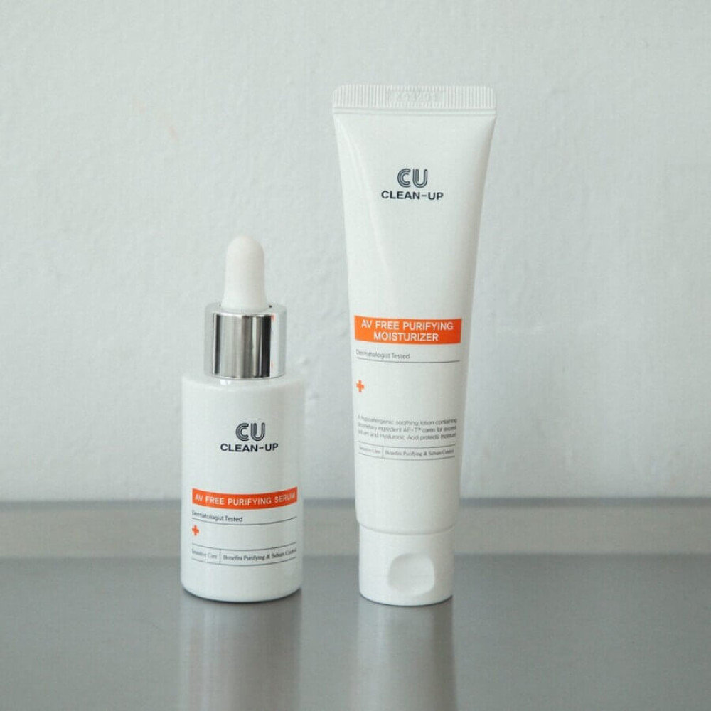 Очищувальна сироватка для проблемної шкіри - Cuskin Clean-Up AV Free Purifying Serum фото 2