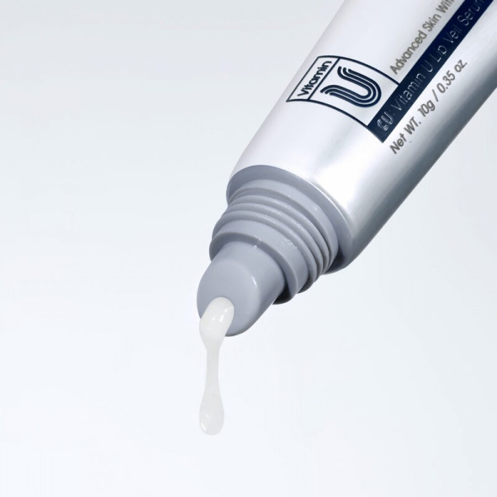 Пептидная сыворотка для губ с витамином U и волюфиллином - Cuskin Vitamin U Lip Veil Serum фото 2