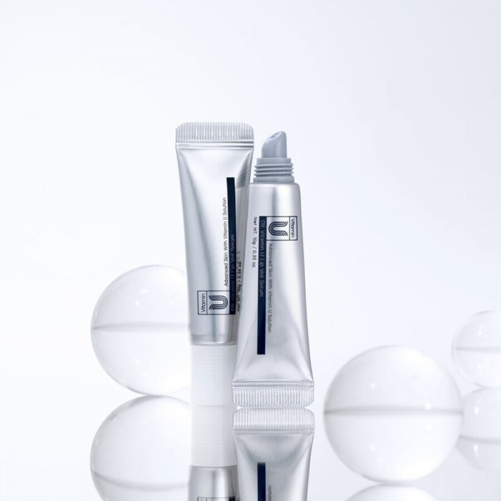 Пептидная сыворотка для губ с витамином U и волюфиллином - Cuskin Vitamin U Lip Veil Serum фото 3