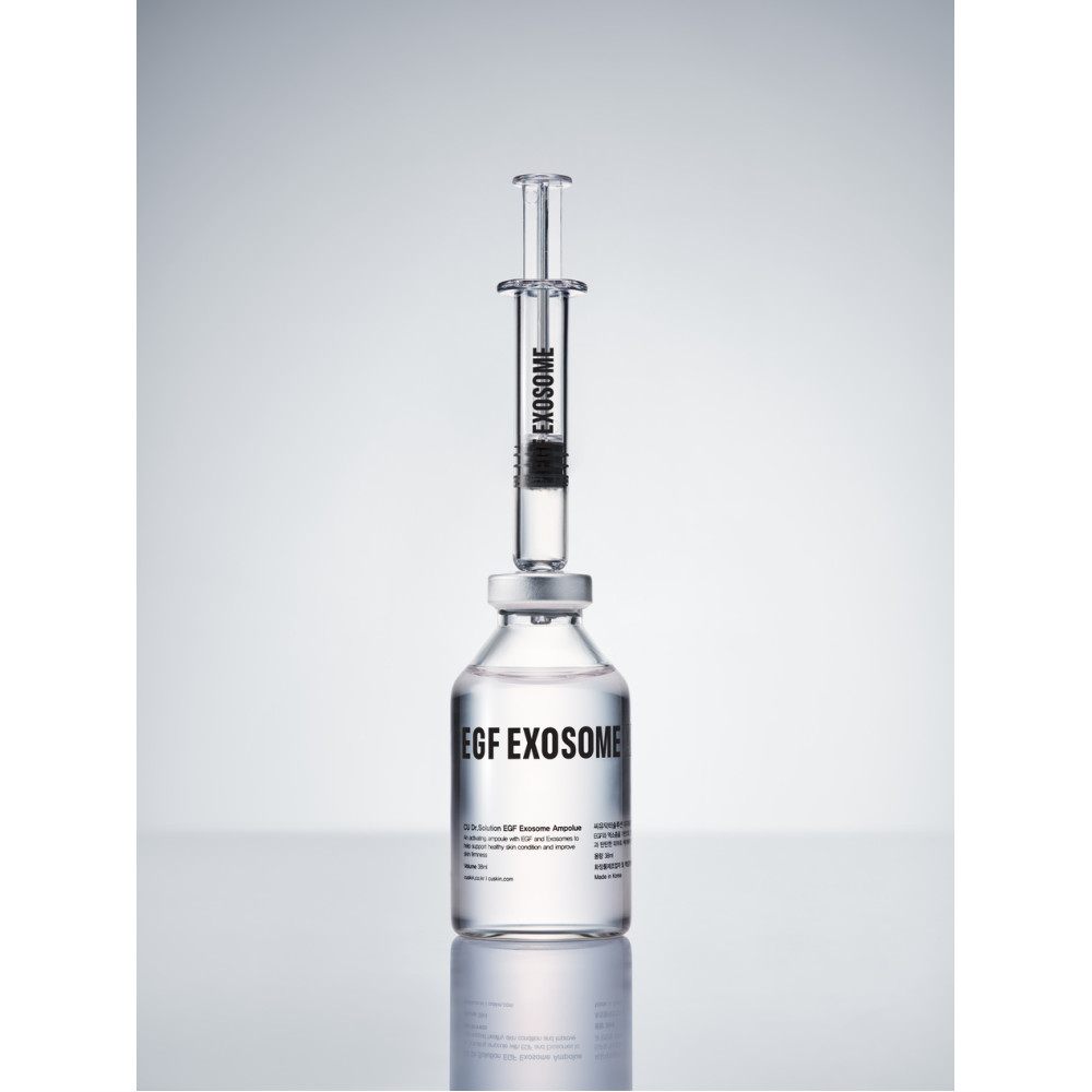 Ревитализирующая ампула с экзосомами и EGF - Cuskin Dr. Solution EGF Exosome Ampoule фото 4