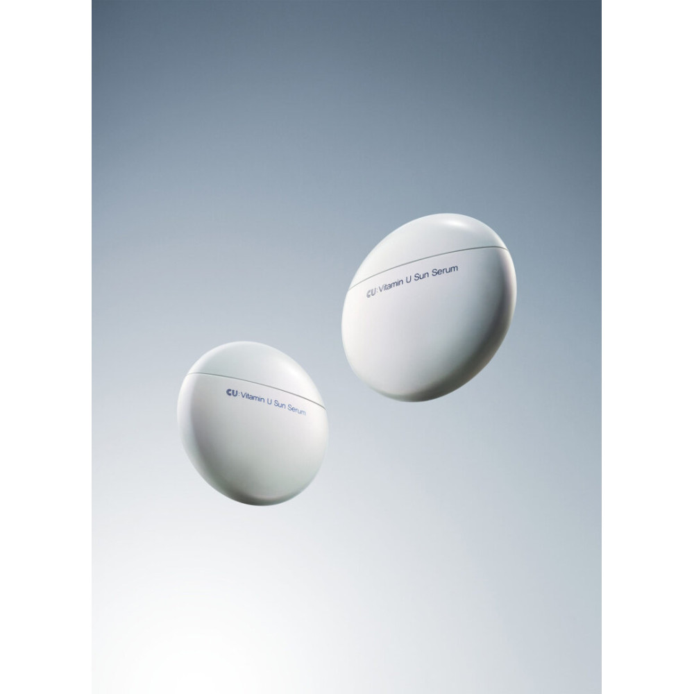 Солнцезащитная сыворотка с витамином U и витамином B12 – Cuskin Vitamin U Sun Serum SPF 50+ PA++++ фото 3