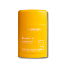 Солнцезащитный стик для чувствительных зон - Academie Sun Stick Sensitive Areas SPF50+ 
