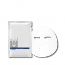 Тканевая успокаивающая маска для лица - Cuskin Vitamin U Essence Soothing Mask 