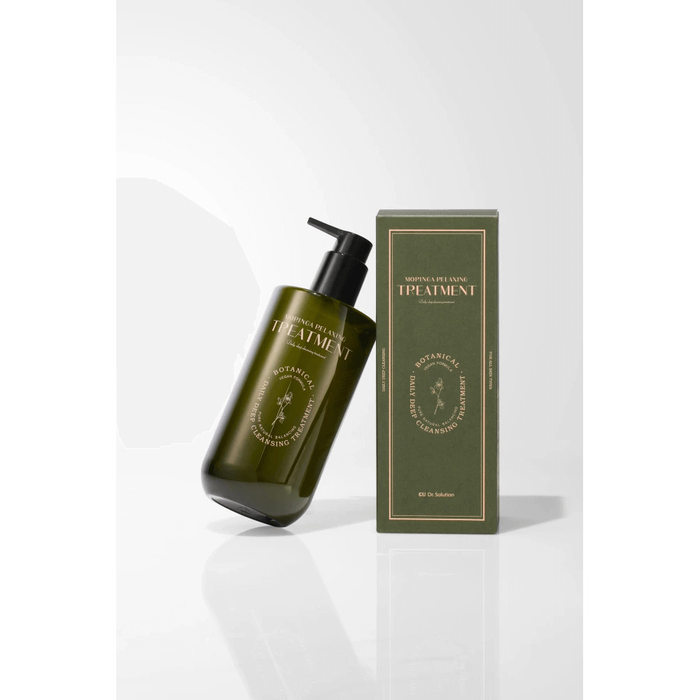 Веганський кондиціонер з олією моринги - CUSkin Dr.Solution Moringa Relaxing Treatment фото 2