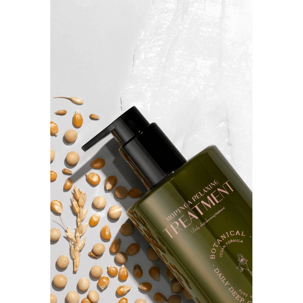 Веганський кондиціонер з олією моринги - CUSkin Dr.Solution Moringa Relaxing Treatment фото 3