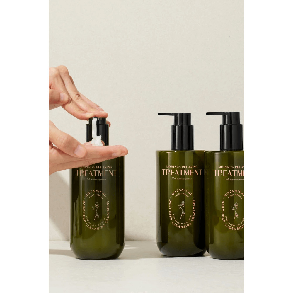Веганський кондиціонер з олією моринги - CUSkin Dr.Solution Moringa Relaxing Treatment фото 4