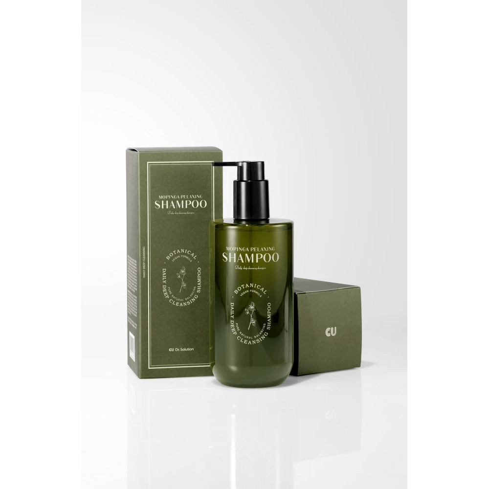 Веганський шампунь з олією моринги - CUSkin Dr.Solution Moringa Relaxing Shampoo фото 2