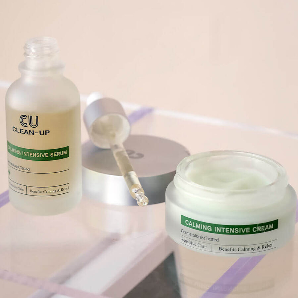 Заспокійлива сироватка для обличчя - Cuskin Clean-Up Calming Intensive Serum фото 4