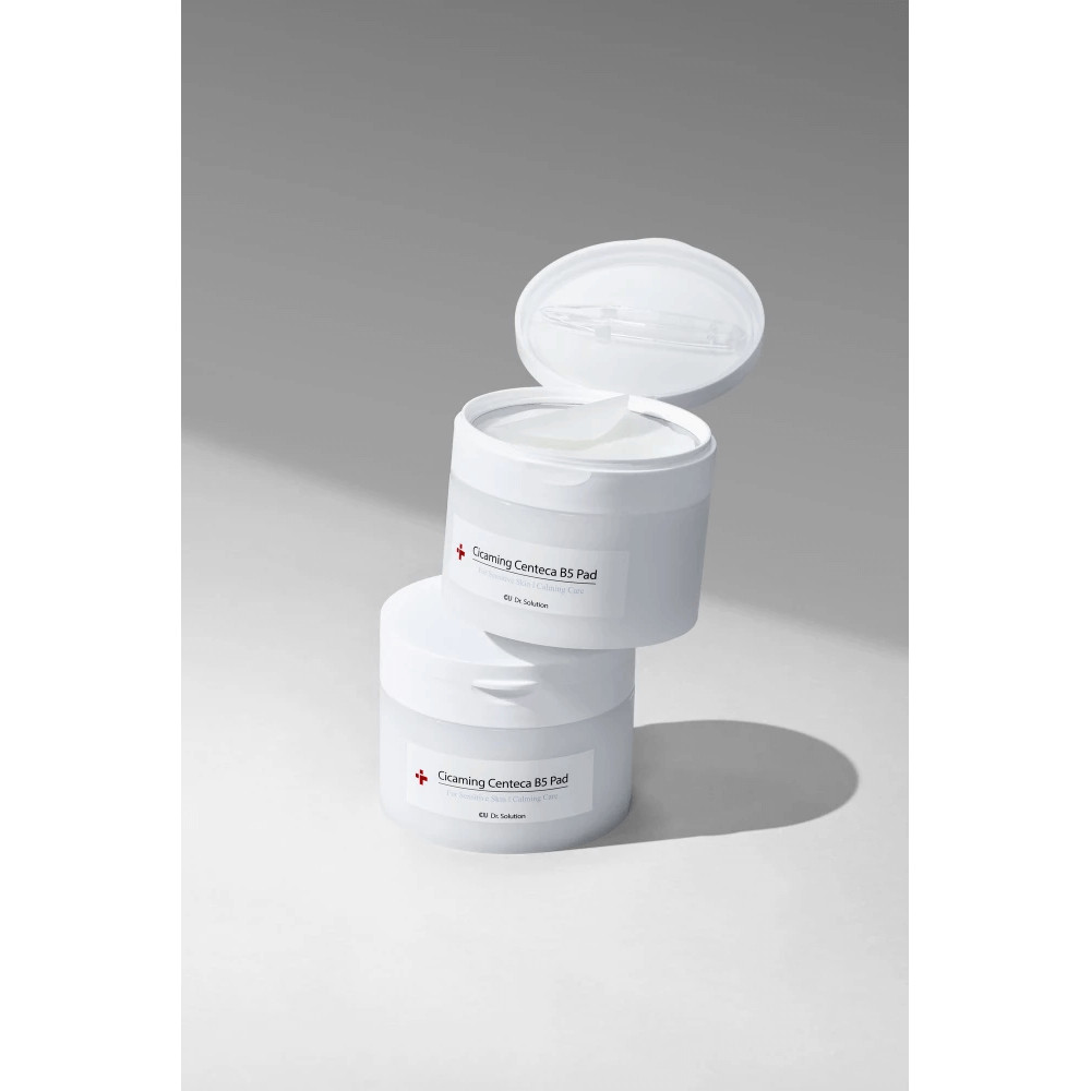Успокаивающие педы с центеллой и пантенолом - CUSkin Dr.Solution Cicaming Centeca B5 Pad фото 2