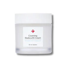 Успокаивающий крем с центеллой и пантенолом - Cuskin Dr. Solution Cicaming B5 Madeca Cream 