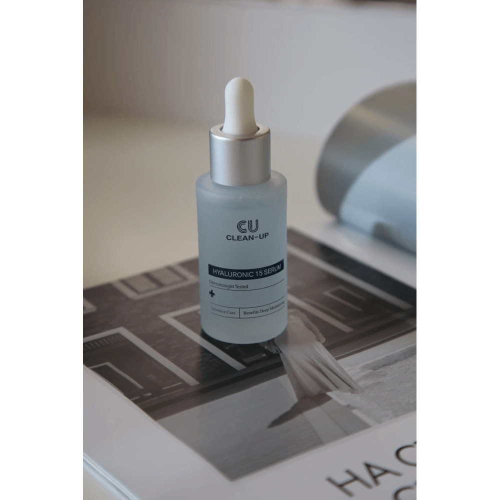 Увлажняющая сыворотка с гиалуроновой кислотой - Cuskin Clean-Up Hyaluronic 15 Serum фото 3