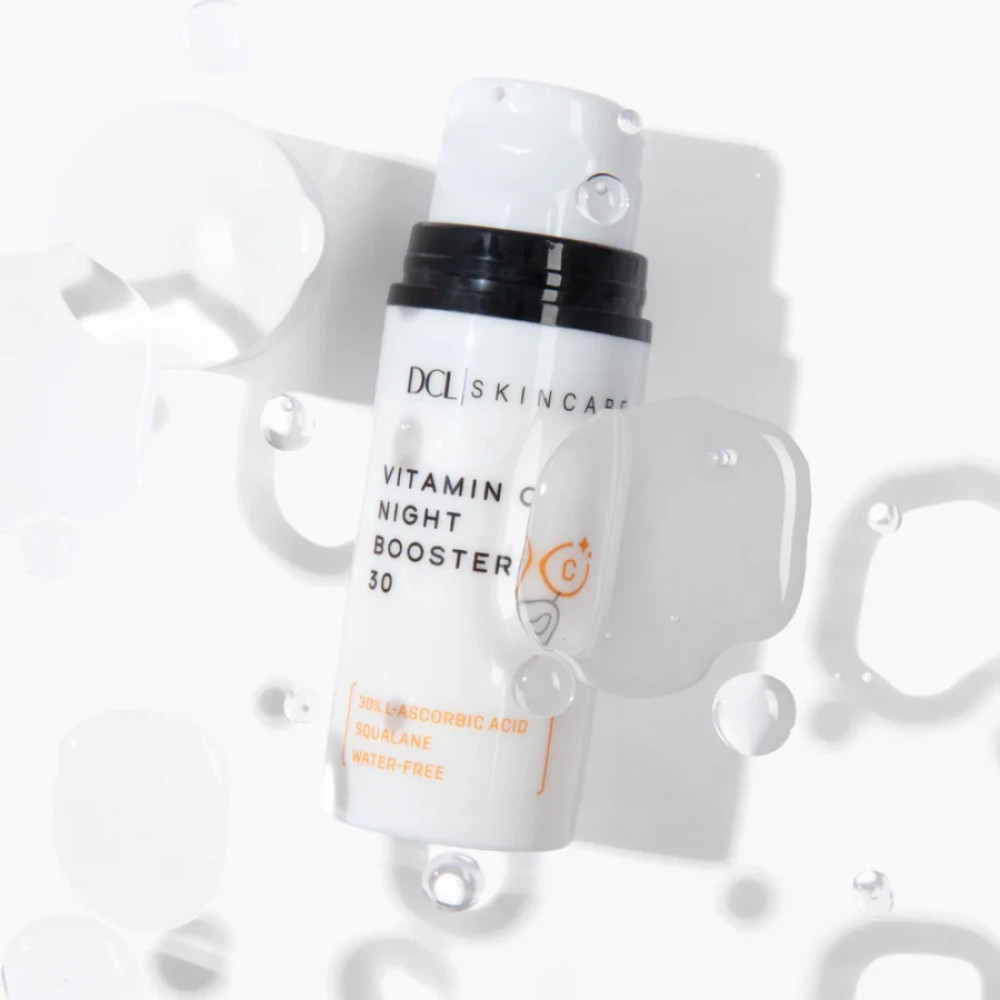 Активна сироватка з вітаміном С 30% для освітлення та сяйва шкіри - DCL Vitamin C Night Booster 30 фото 3