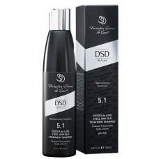 Восстанавливающий шампунь "Сталь и шелк" - DSD de Luxe Restructuring 5.1 Steel and Silk Treatment Shampoo 