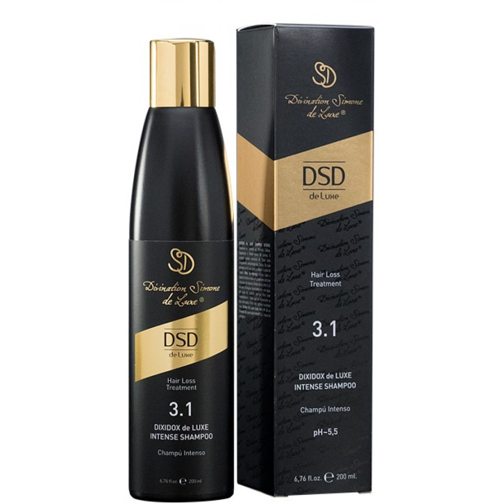Шампунь от выпадения и для стимуляции роста волос - DSD de Luxe 3.1 Hair Loss Treatment Intense Shampoo фото