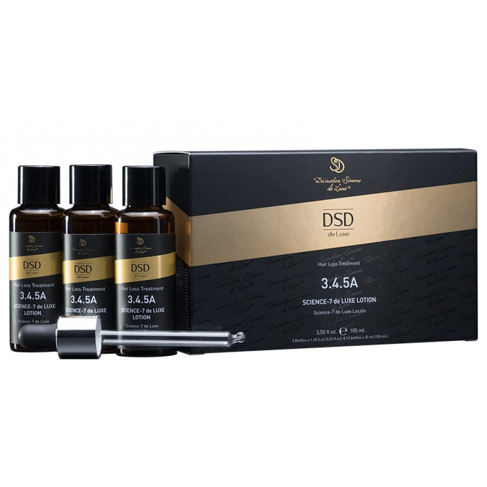 Лосьйон для лікування випадіння волосся та алопеції - DSD de Luxe 3.4.5A Science-7 Lotion фото