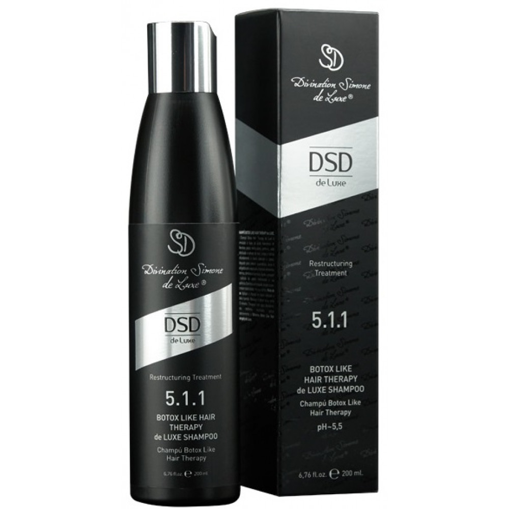 Шампунь для волос - DSD de Luxe 5.1.1 Botox Hair Therapy Shampoo фото