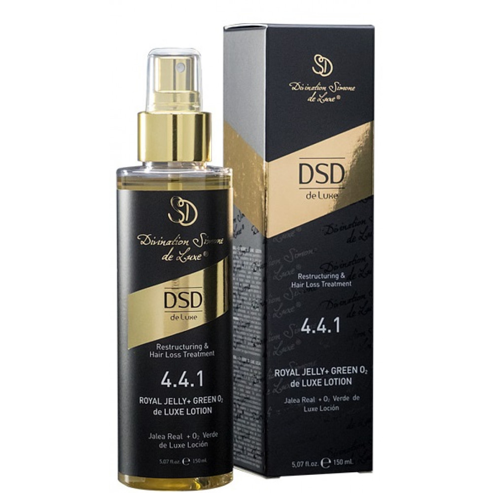 Лосьон для волос двойного действия - Simone DSD De Luxe Royal Jelly + GreenO2 Lotion фото