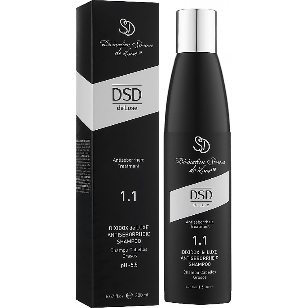 Антисеборейний шампунь - DSD de Luxe Antiseborrheic Treatment 1.1 Antiseborrheic Shampoo фото
