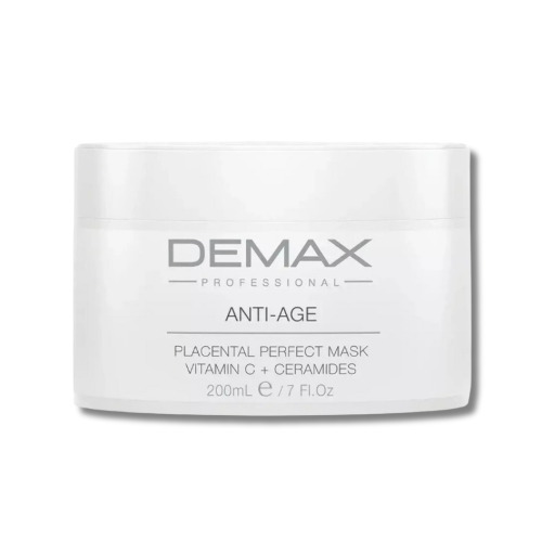 Плацентарная маска-активатор «Витамин С и церамиды» - Demax Placental Activating Mask  фото