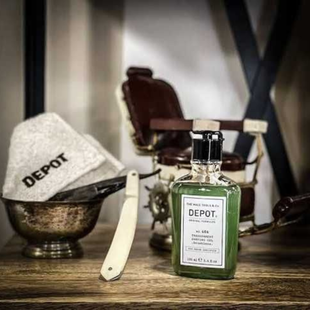Прозорий гель для гоління - Depot No. 406 Transparent Shaving Gel фото 2
