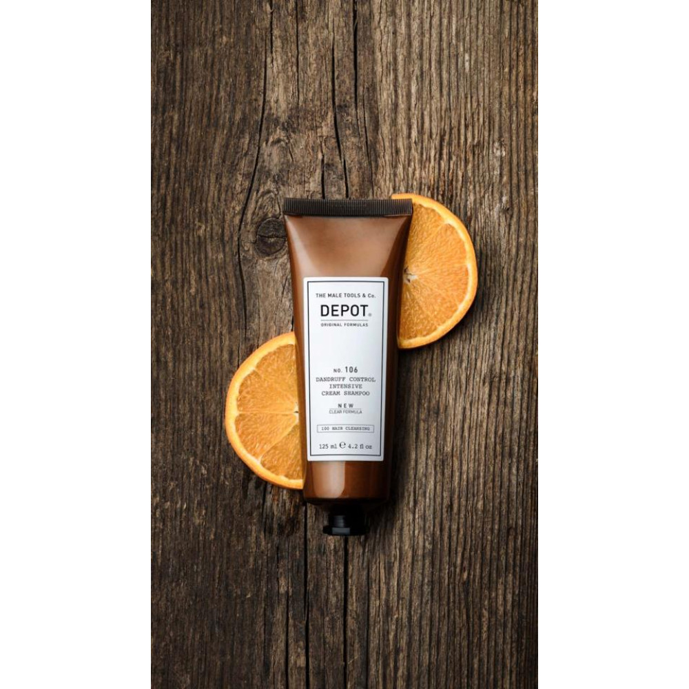 Інтенсивний шампунь проти лупи - Depot 106 Dandruff Control Intensive Cream Shampoo фото 2