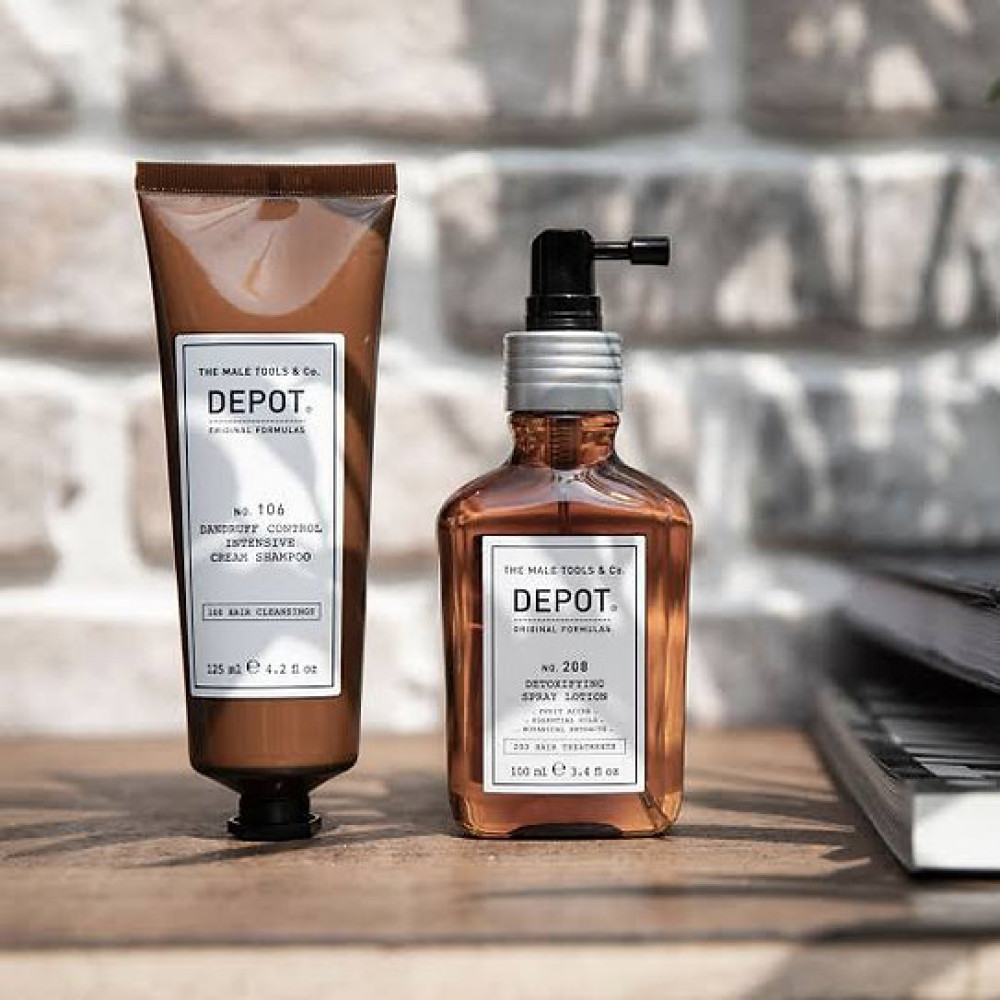 Спрей-лосьон для кожи головы - Depot 208 Detoxifying Spray Lotion фото 4
