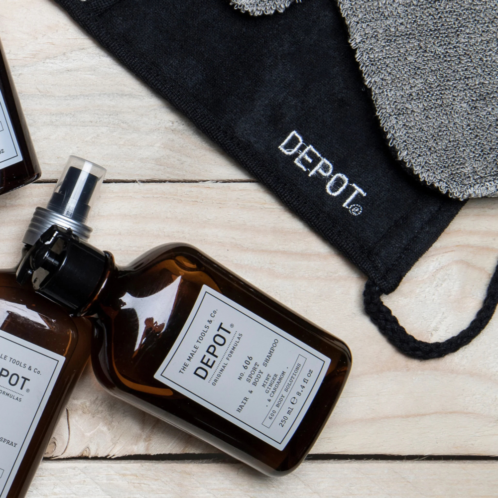 Освежающий шампунь для волос и тела - Depot Body Solutions 606 Sport Hair & Body Shampoo фото 2