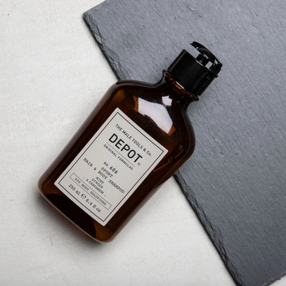 Освежающий шампунь для волос и тела - Depot Body Solutions 606 Sport Hair & Body Shampoo фото 4