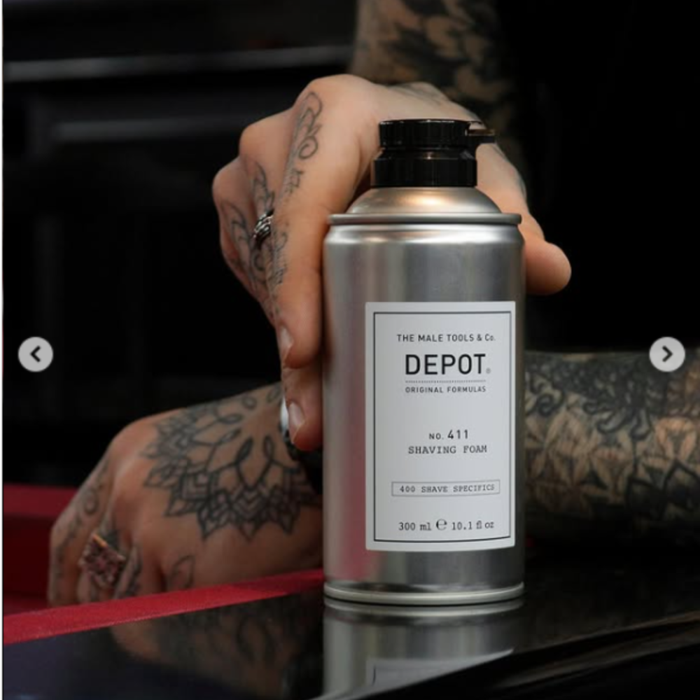 Смягчающая пена для бритья - Depot No. 411 Shaving Foam фото 3