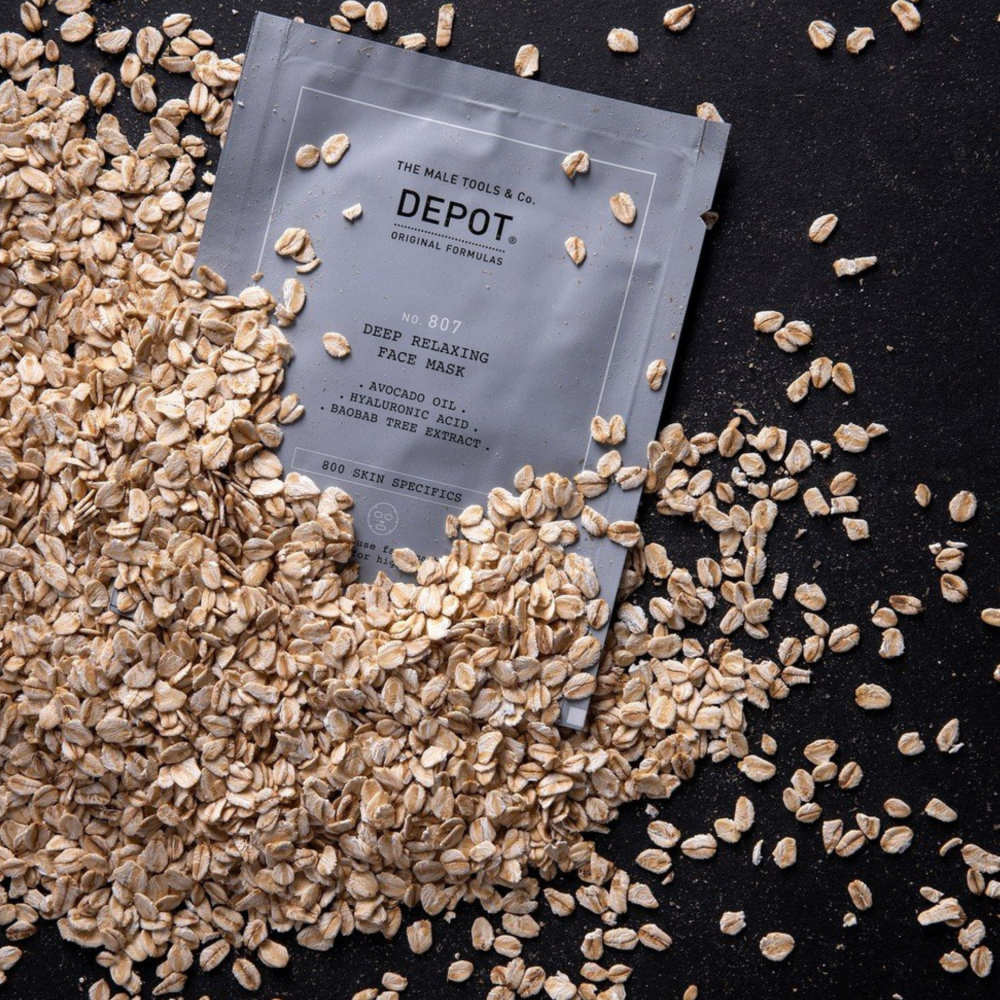 Питательная маска для лица и шеи - Depot No.807 Deep Relaxing Face Mask фото 3