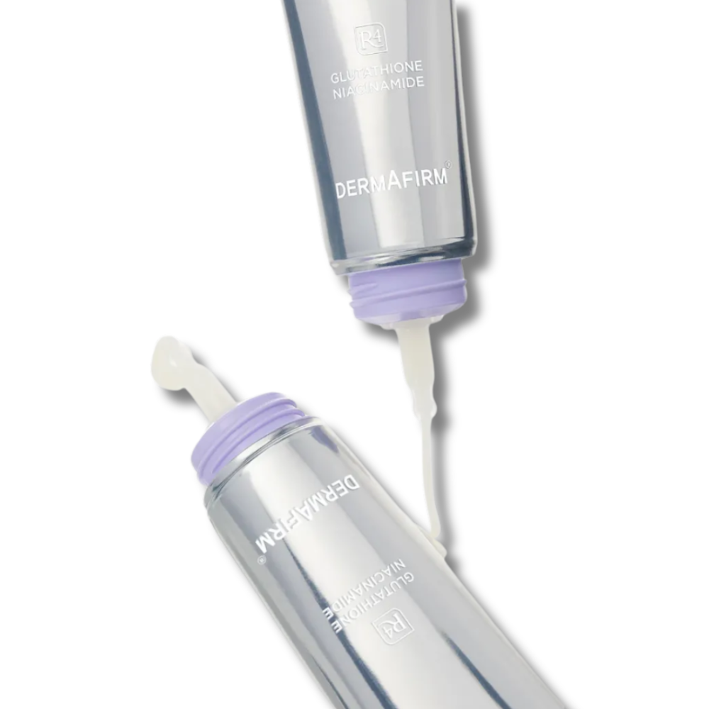 Відбілюючий крем на основі глутатіону та бакучіолу - DermAfirm Soothing Repair Toning Cream R4  фото 2