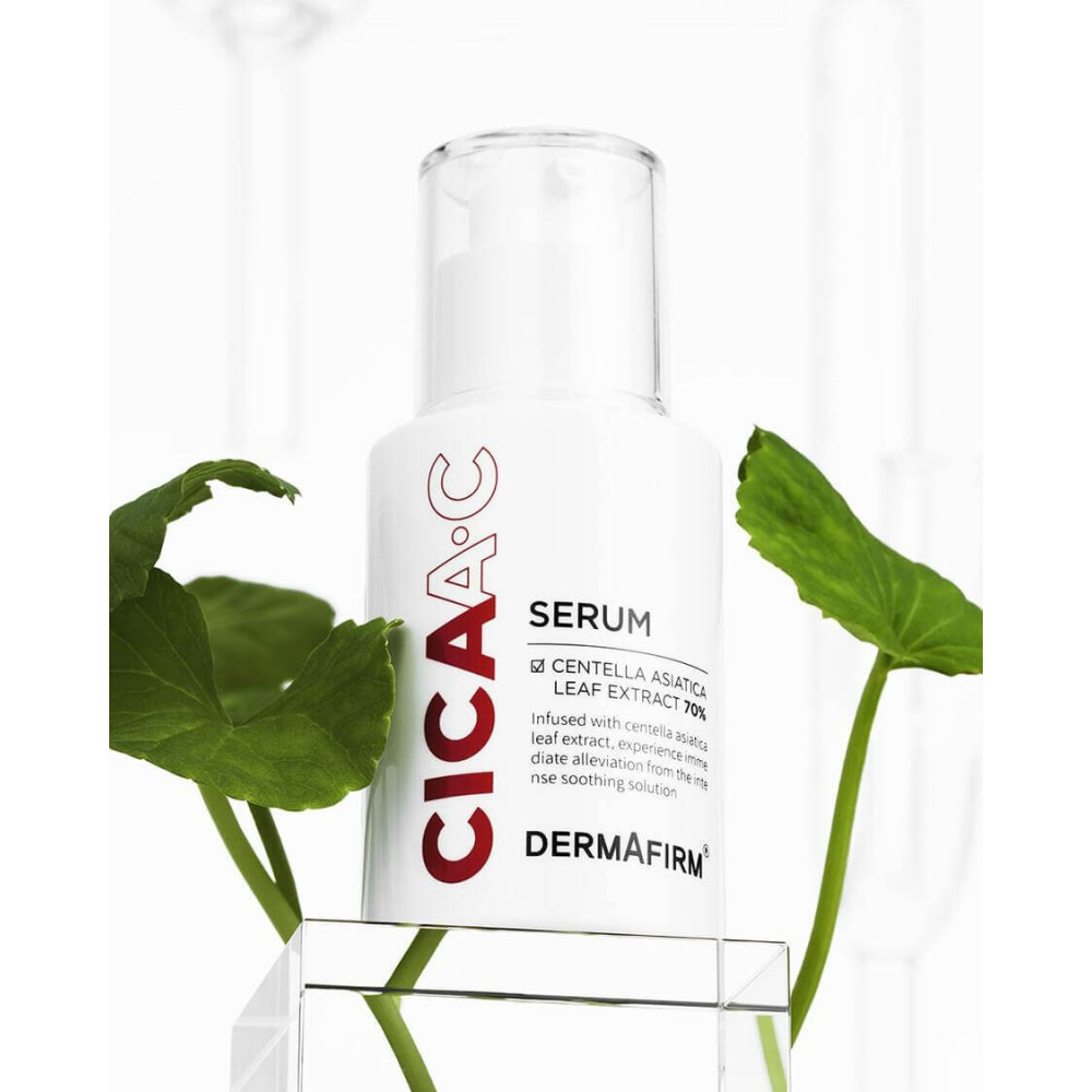 Корректирующая веганская сыворотка - DermAfirm CICAA.C Serum фото 4