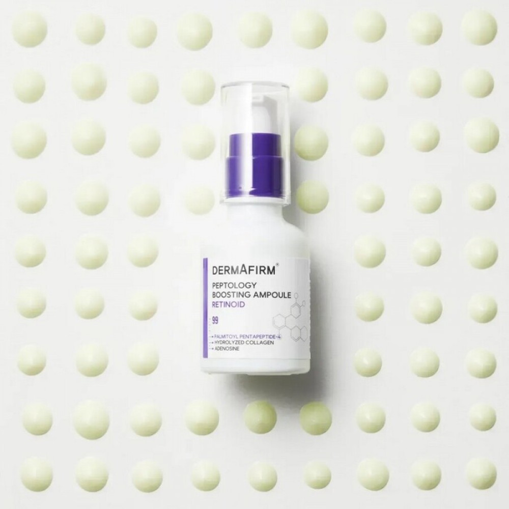 Сыворотка бустер с ретинолом и пептидами - DermAfirm Peptology Boosting Ampoule Retinoid фото 3