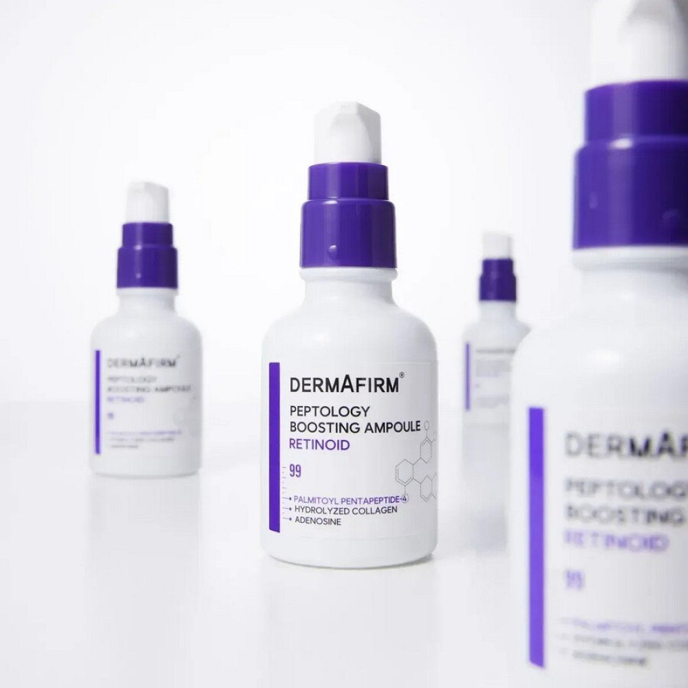 Сыворотка бустер с ретинолом и пептидами - DermAfirm Peptology Boosting Ampoule Retinoid фото 2
