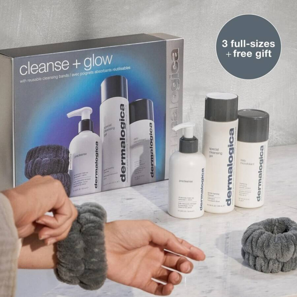 Ідеальне Тріо для щоденного догляду за шкірою - Dermalogica Cleanse+Glow Kit фото 4