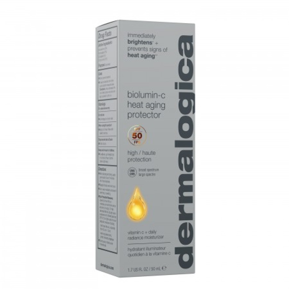 Защитный крем против старения кожи SPF 50 с витамином C - Dermalogica Biolumin-C Heat Aging Protector SPF50 фото 4