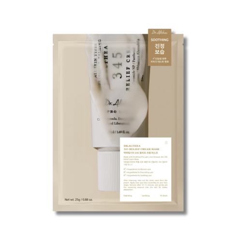 Відновлювальна тканинна маска з кремовою есенцією - Dr. Althea 345 Relief Cream Mask фото